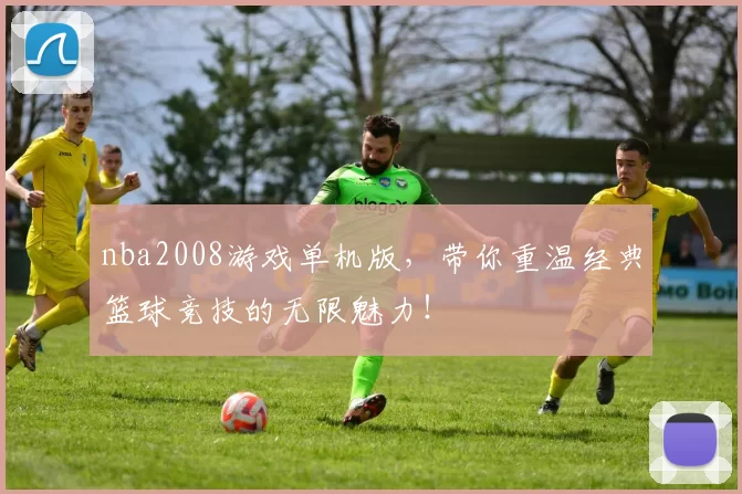 nba2008游戏单机版，带你重温经典篮球竞技的无限魅力！